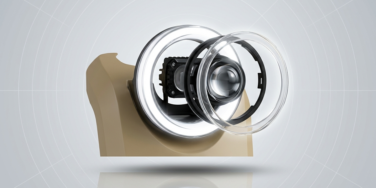 Halo Lens Headlight System