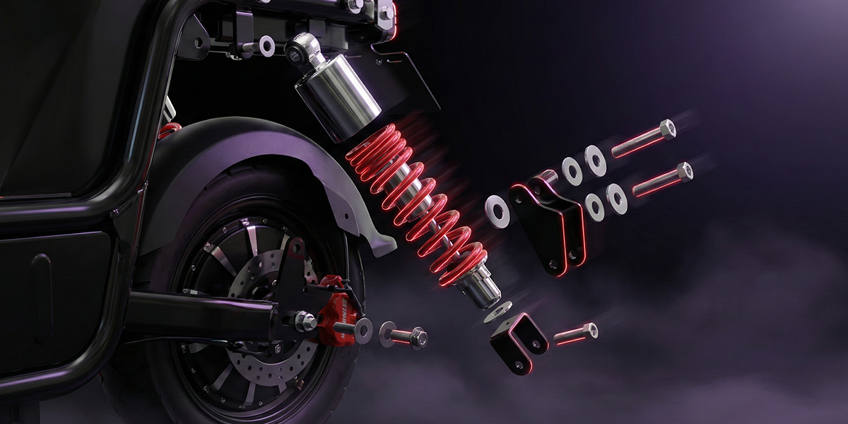 Dual-Spring Rear Suspension System