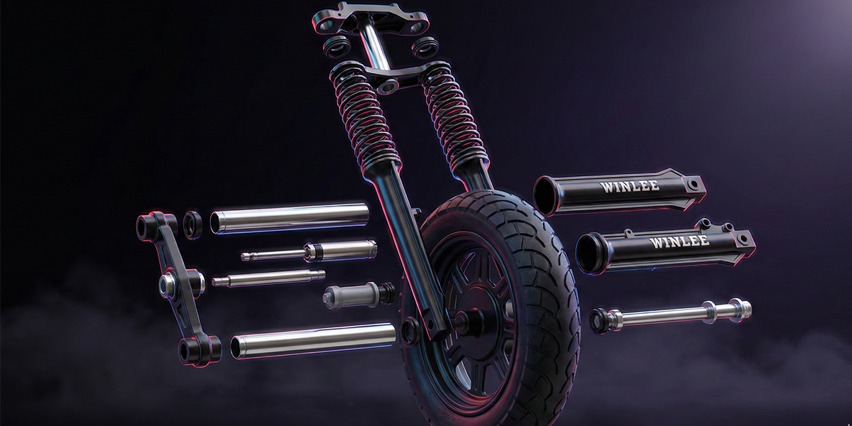 Dual-Tube Front Suspension Assembly