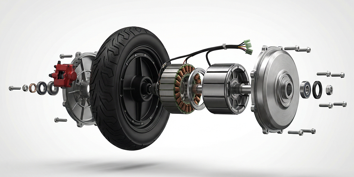 Integrated Hub Motor Structure