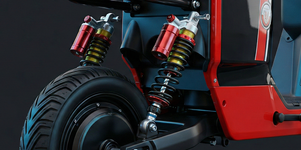 High-Elasticity Rear Spring Suspension