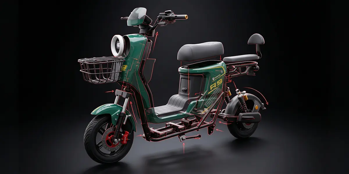 High-Carbon Steel Frame Structure