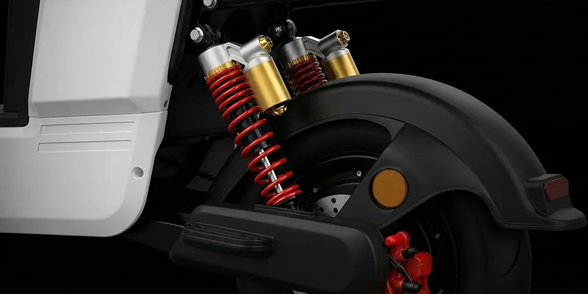 Rear Spring Shock with Air Chamber