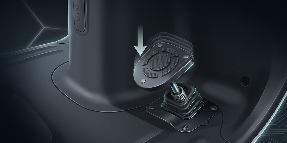 Foot Pedal Brake Control System
