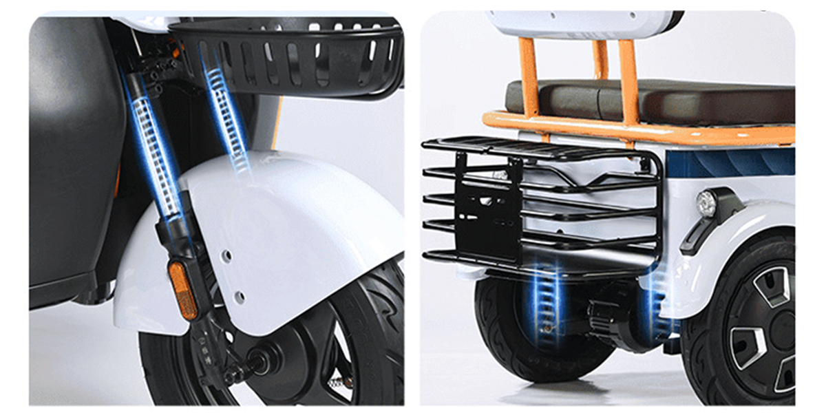 Front & Rear Dual Suspension System