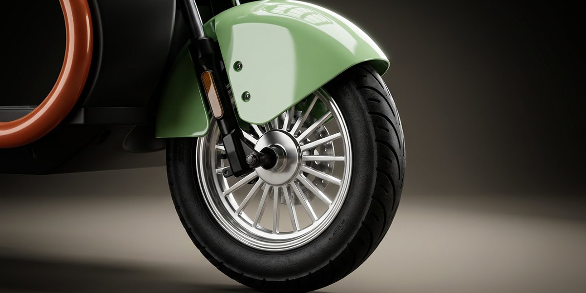 Stable Grip Front Wheel Design