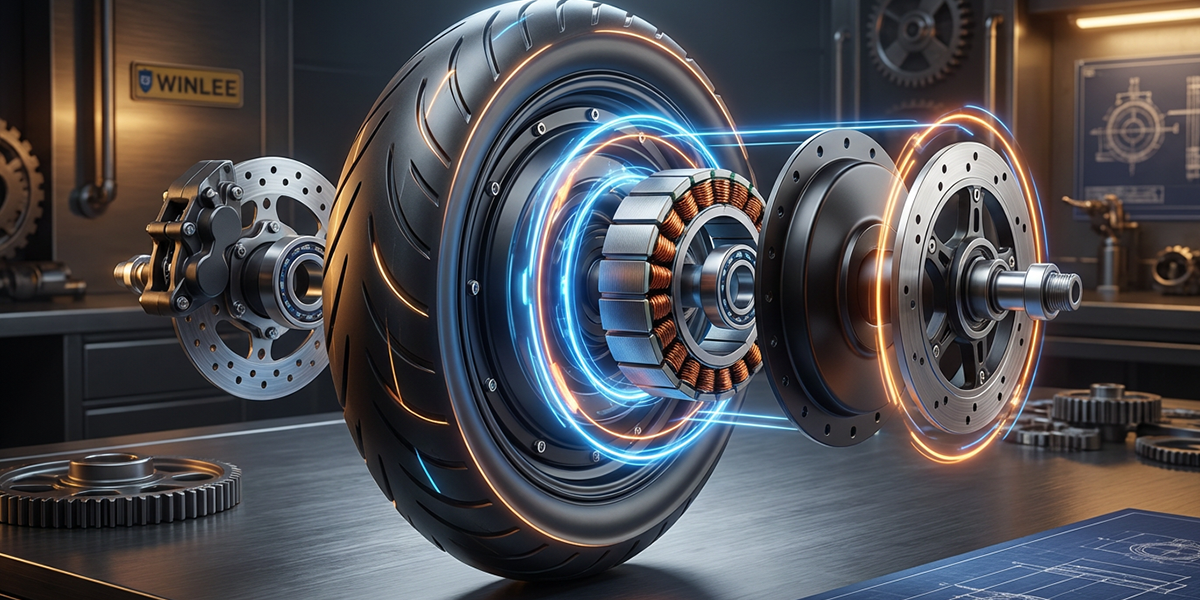 12-Inch Copper Hub Motor