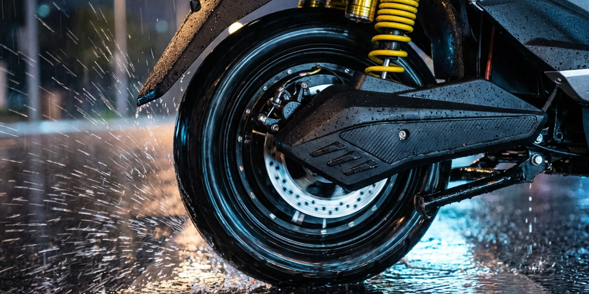 Strong Traction, Reliable Wet Riding
