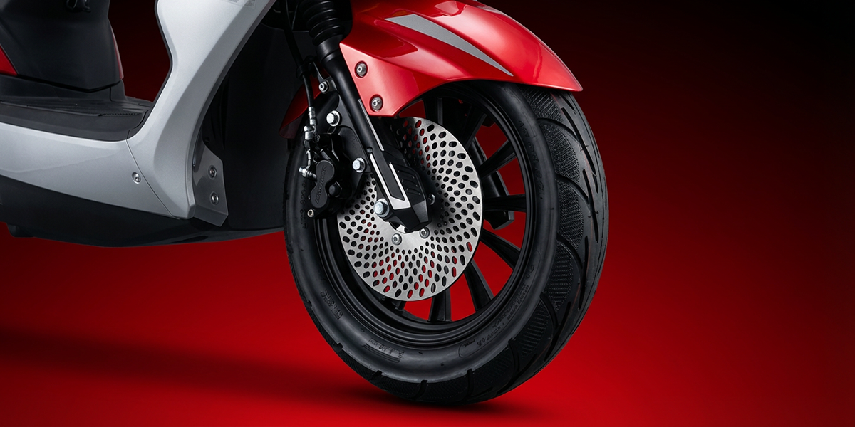 Large Front Disc Braking System