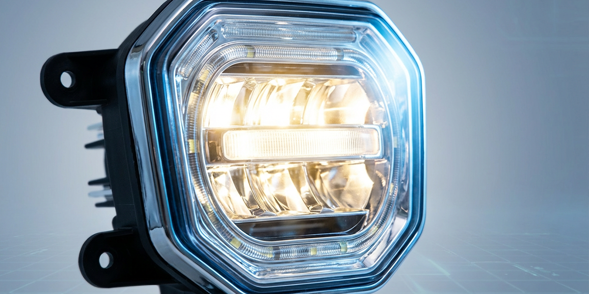 High-Visibility Multi-Layer Headlight