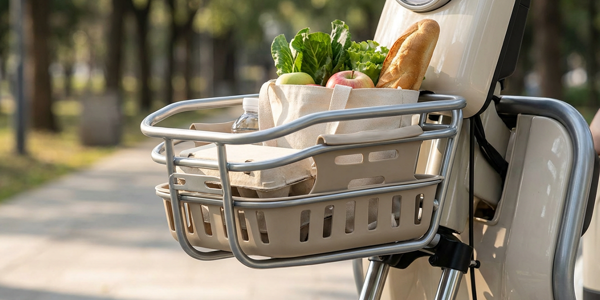 Durable Front Basket Storage