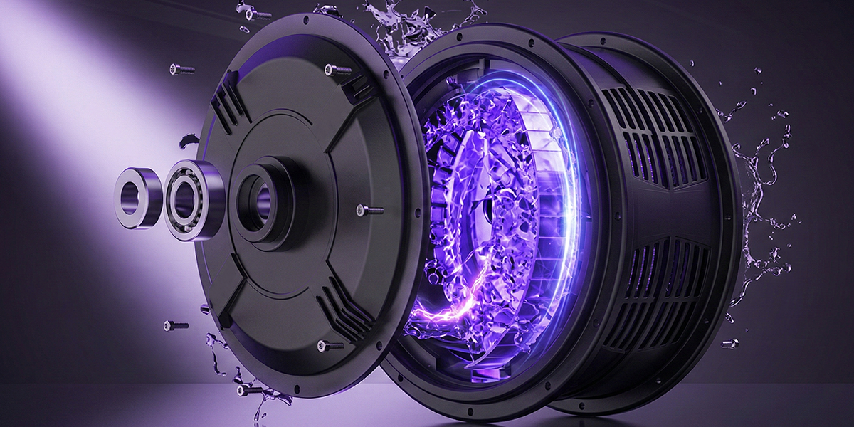 Sealed Waterproof Motor Design