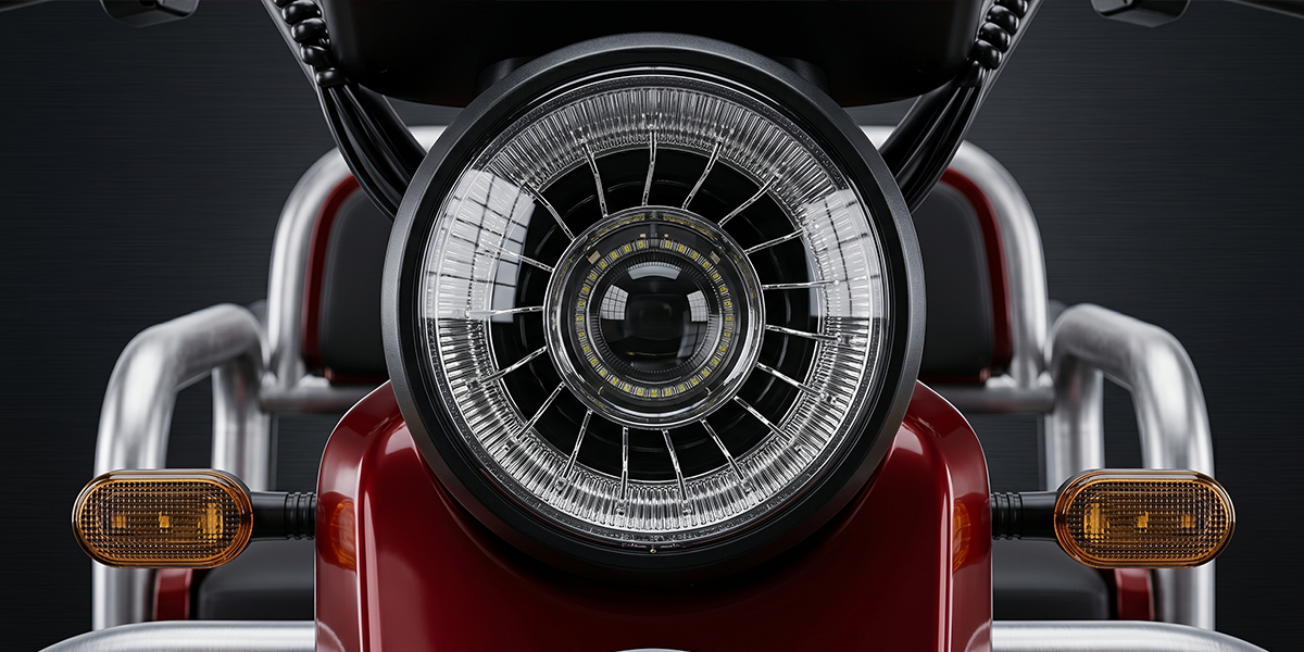Multi-Layer LED Ring Headlight