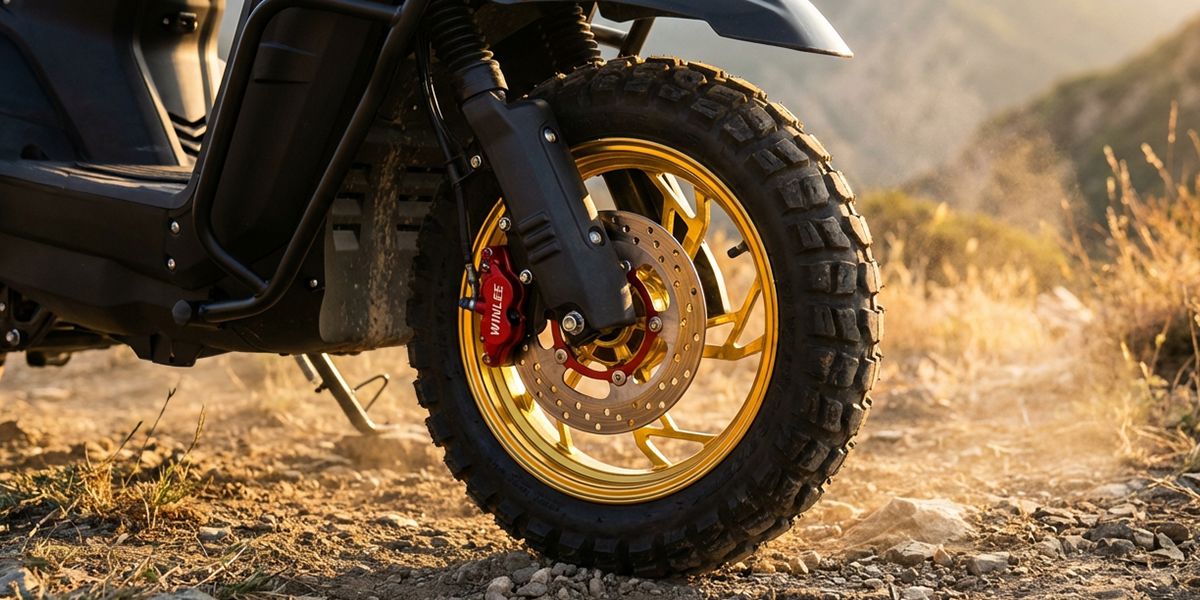Off-Road Front Wheel with Disc Brake