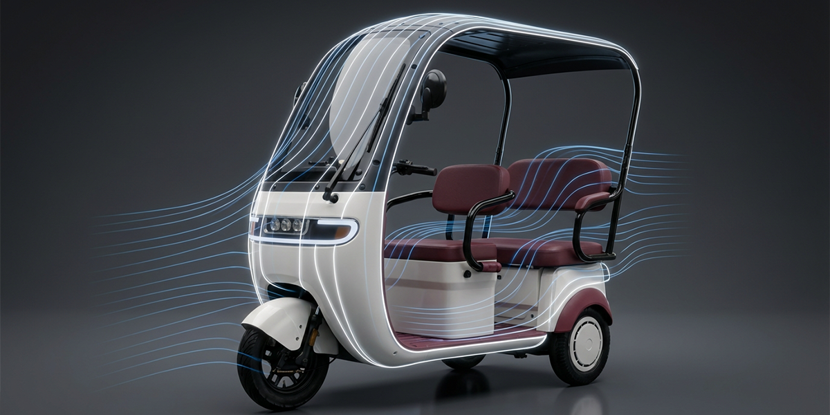 Streamlined Full-Curve Body Design