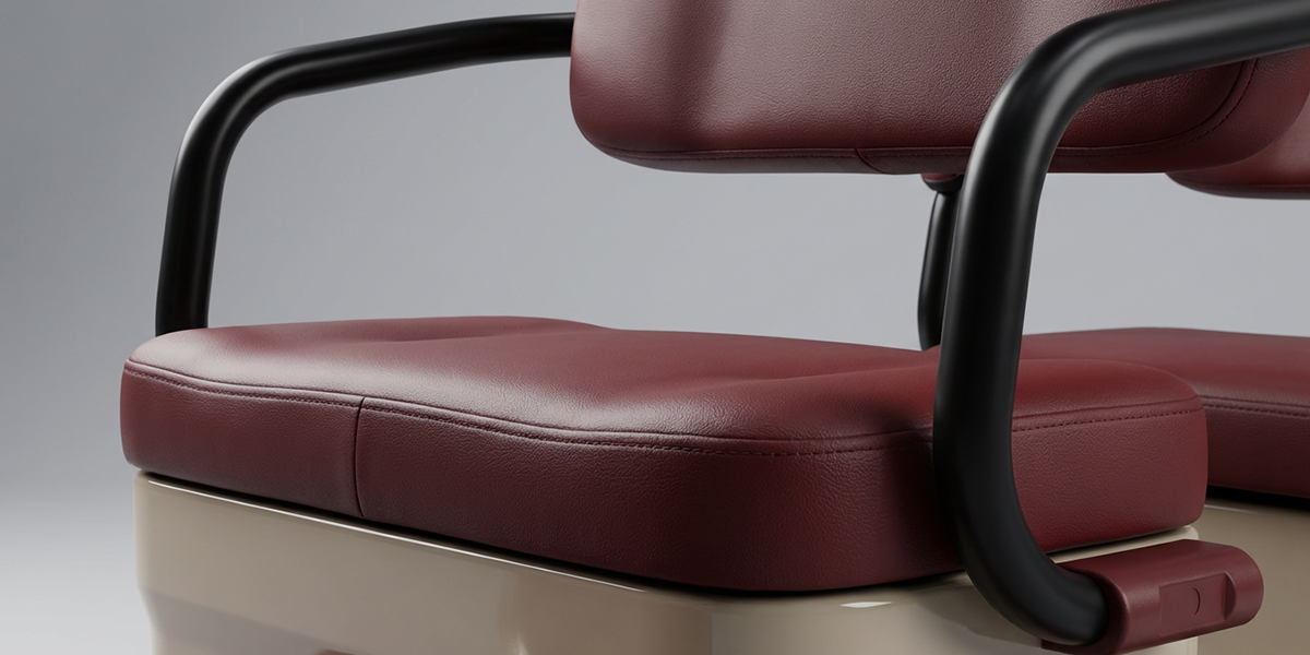 Thick Cushion with Ergonomic Support