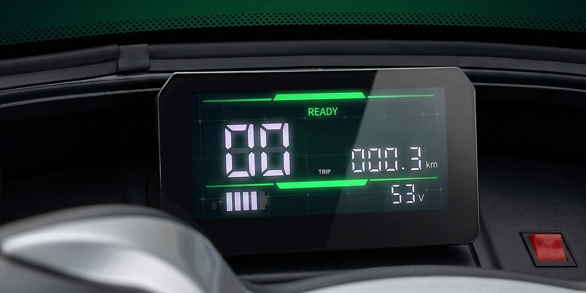 Large LCD Smart Display Dashboard