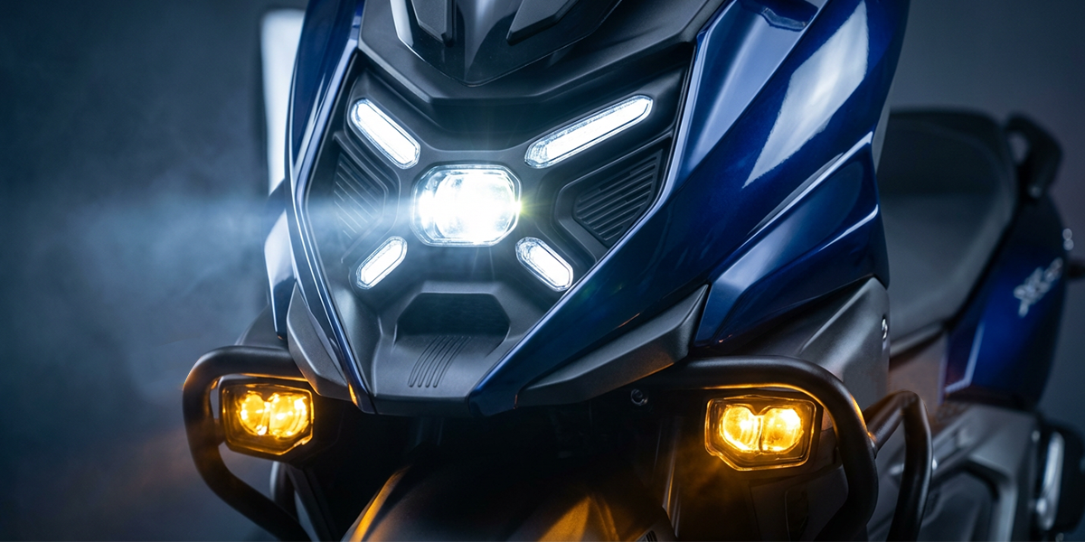 X-Shape High-Brightness LED Headlight