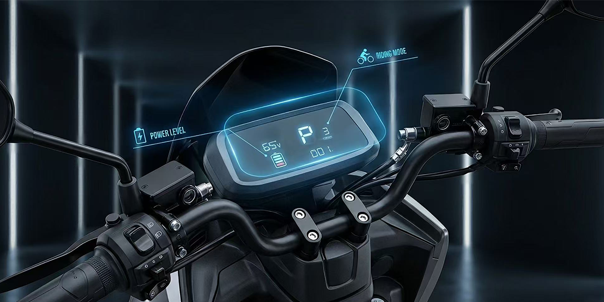 Clear Digital Riding Display