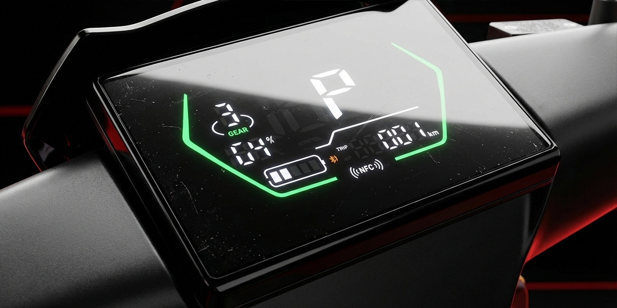 High-Definition LCD Display
