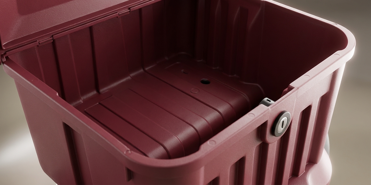 Large Rear Storage Compartment