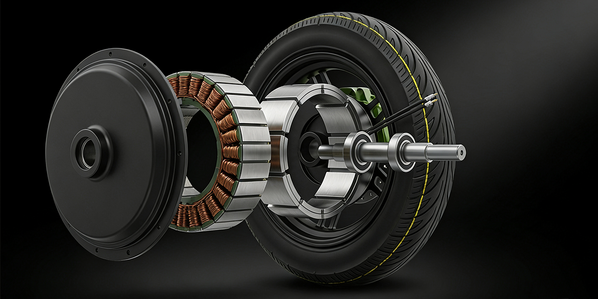 Integrated Rear Hub Motor
