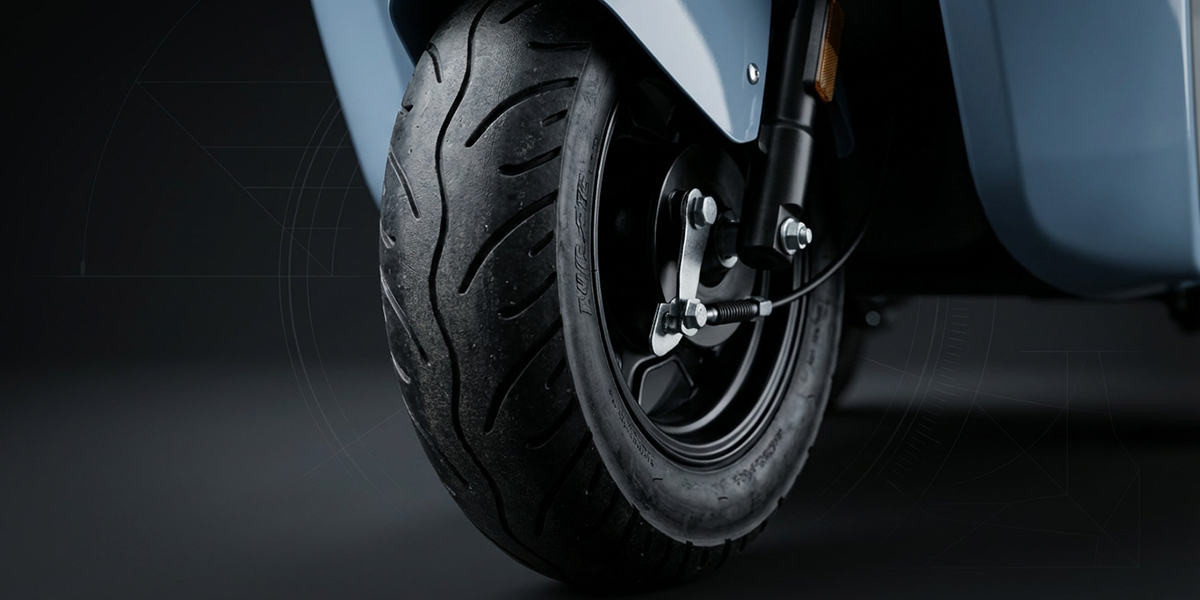 Anti-Slip Front Tire Design