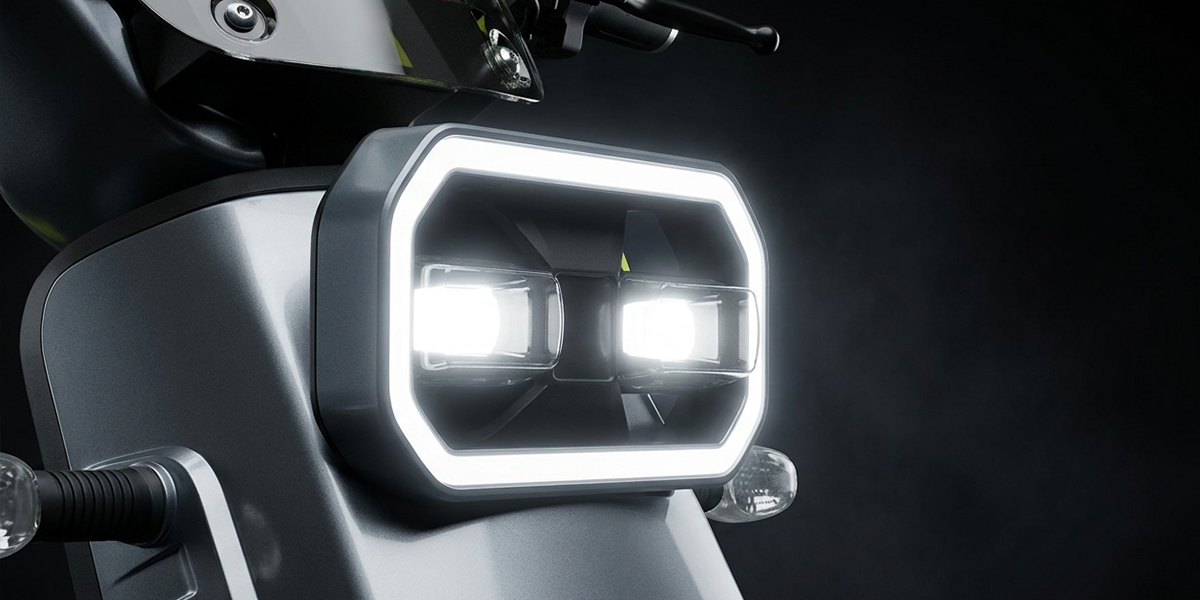 Hollow Square Headlight