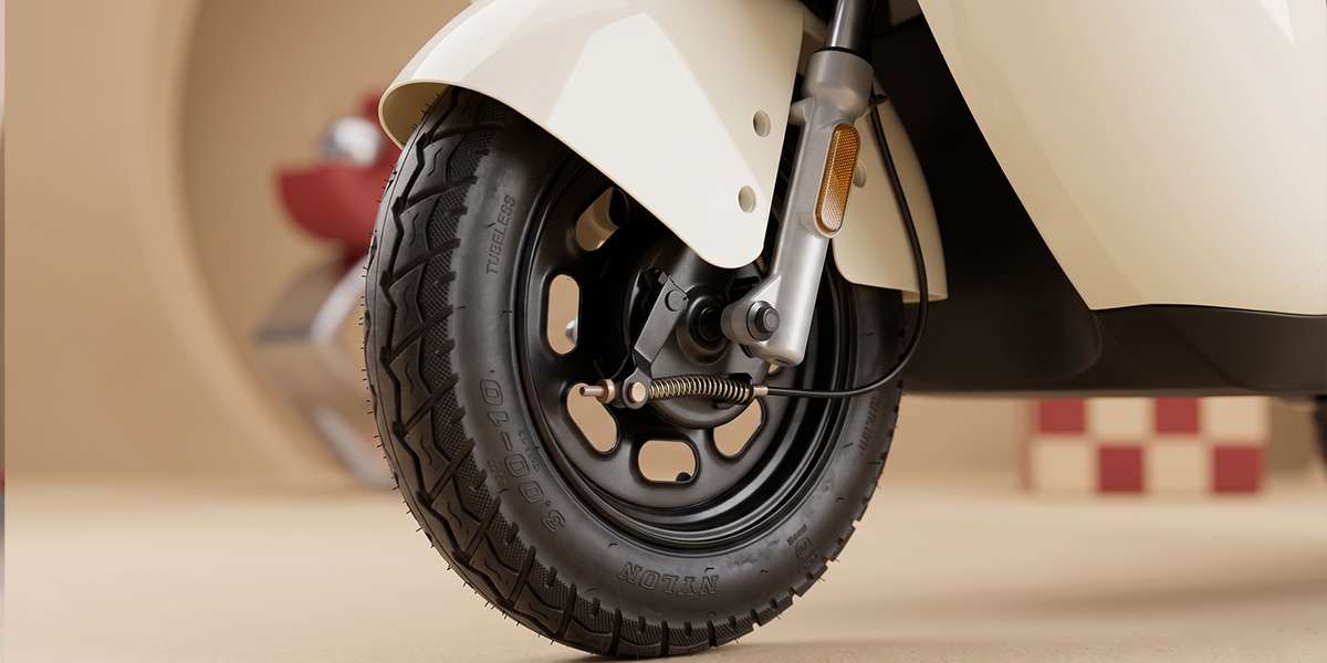 Stable Front Drum Brake