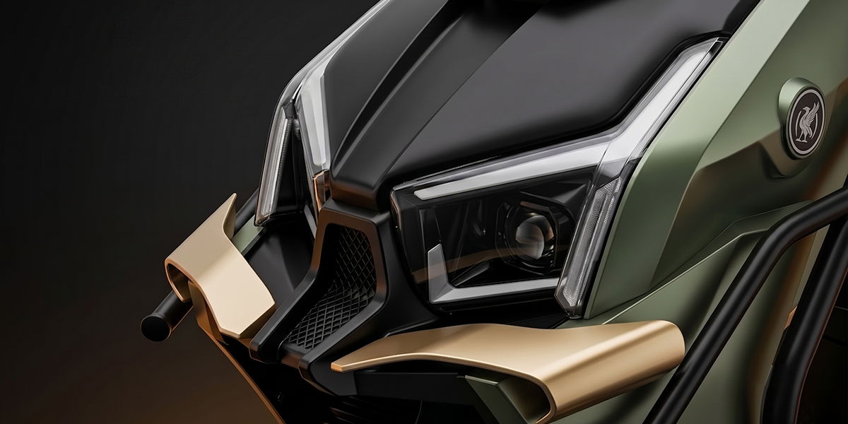 Mecha-Style Headlight