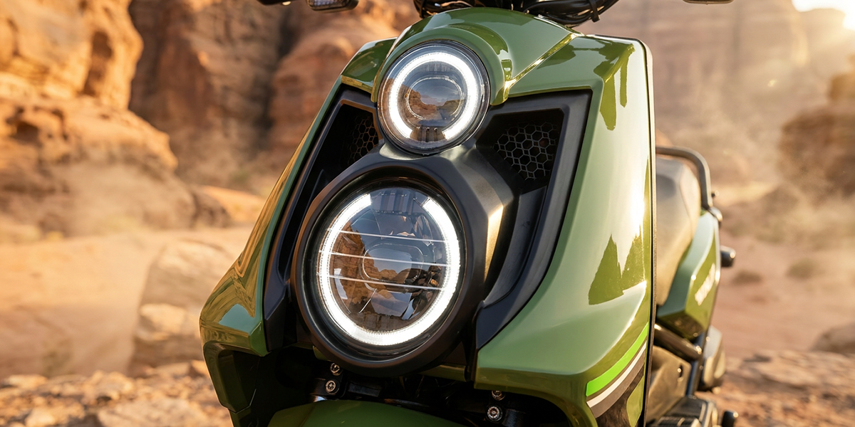 Dual-Round LED Headlight