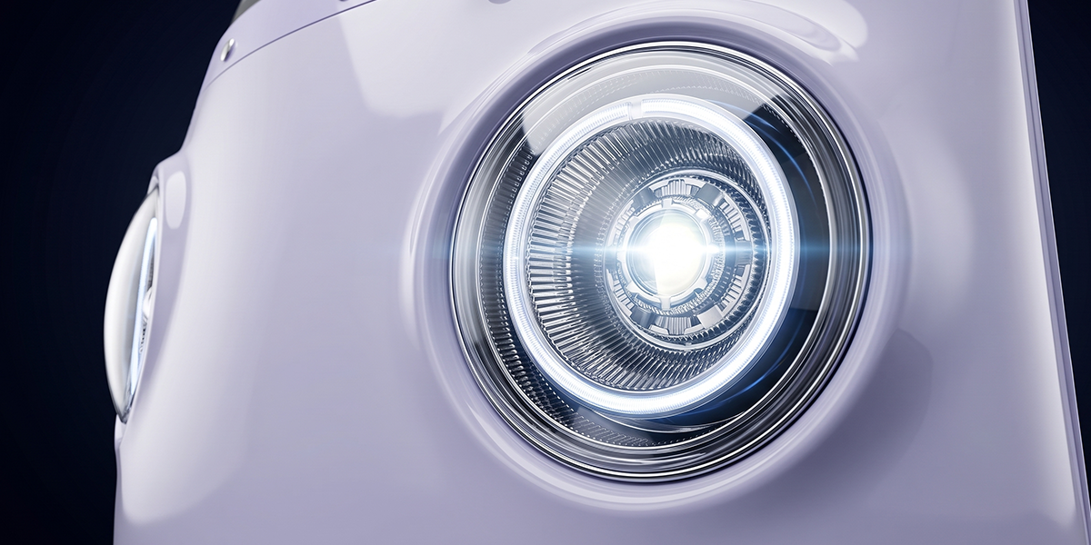 Retro Round Headlight