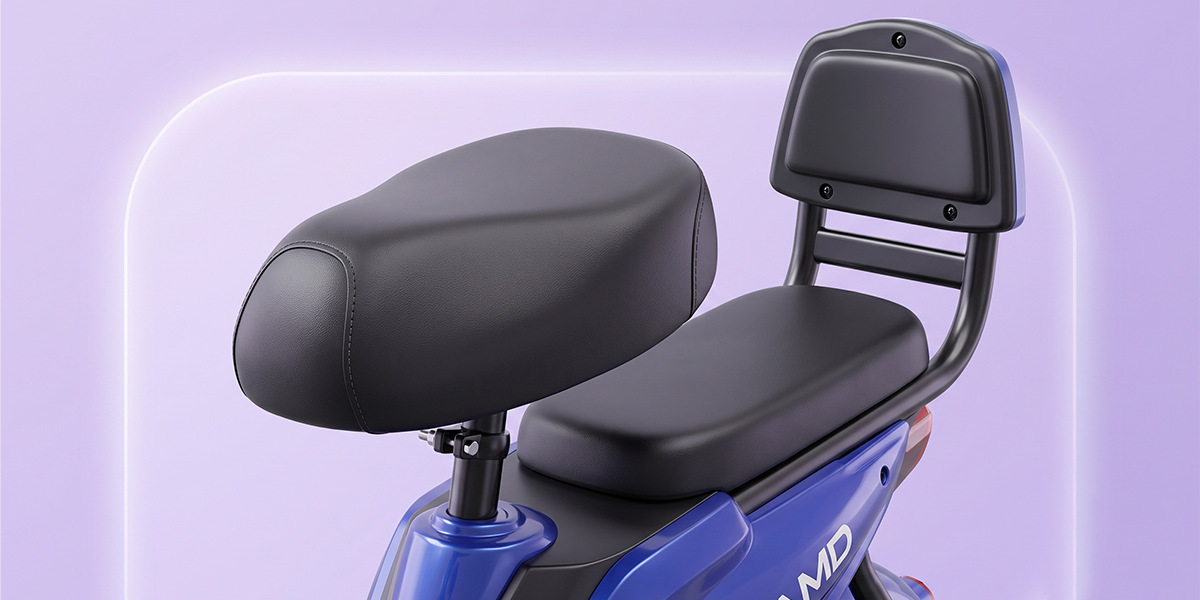   Supportive Split Seat Design